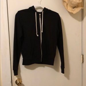 Divided black hoodie
